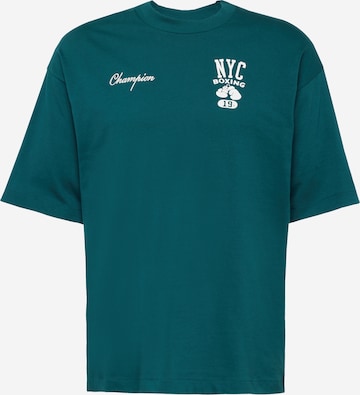 T-Shirt Champion Authentic Athletic Apparel en vert : devant