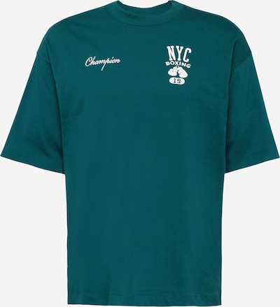 Champion Authentic Athletic Apparel T-Shirt in gelb / smaragd / weiß, Produktansicht