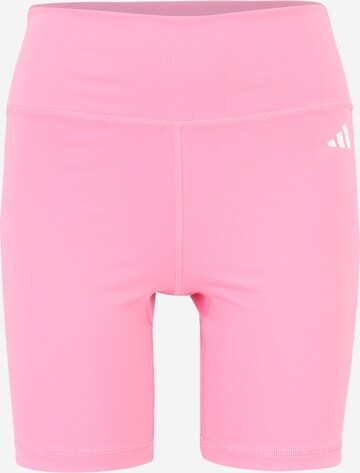 ADIDAS PERFORMANCE Спортивные штаны 'Essentials' в Ярко-розовый: спереди