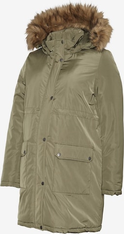 MAMALICIOUS Winter parka 'MACY' in Green: front