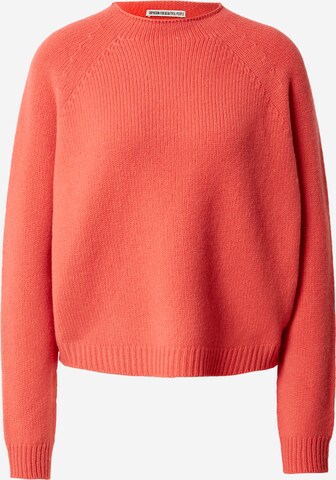DRYKORN Sweter w kolorze pomarańczowy: przód