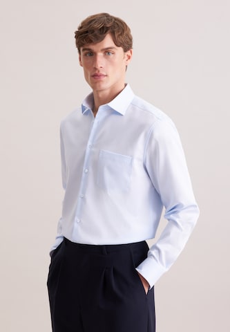 Coupe regular Chemise business 'SMART ESSENTIALS' SEIDENSTICKER en bleu