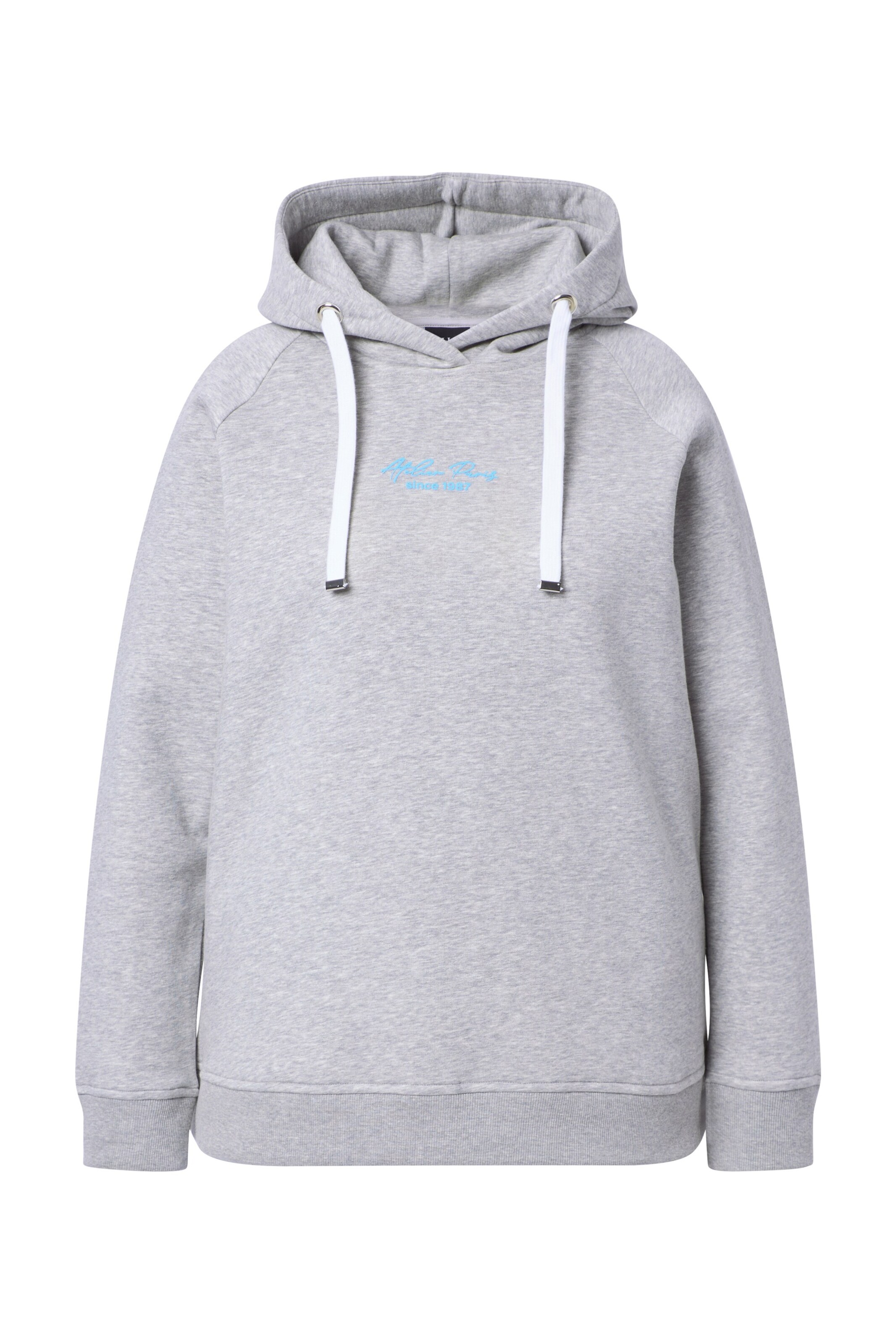 Ulla Popken Sweatshirt in Grey: front