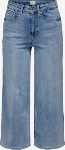 ONLY Široke hlačnice Kavbojke 'MADISON' | modra barva: sprednja stran