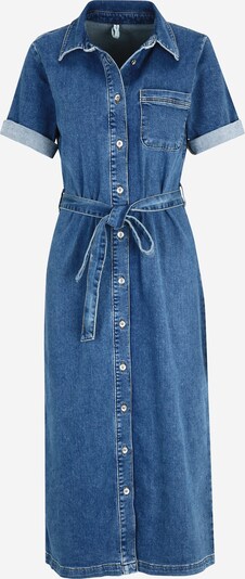 ONLY Robe-chemise en bleu denim, Vue avec produit