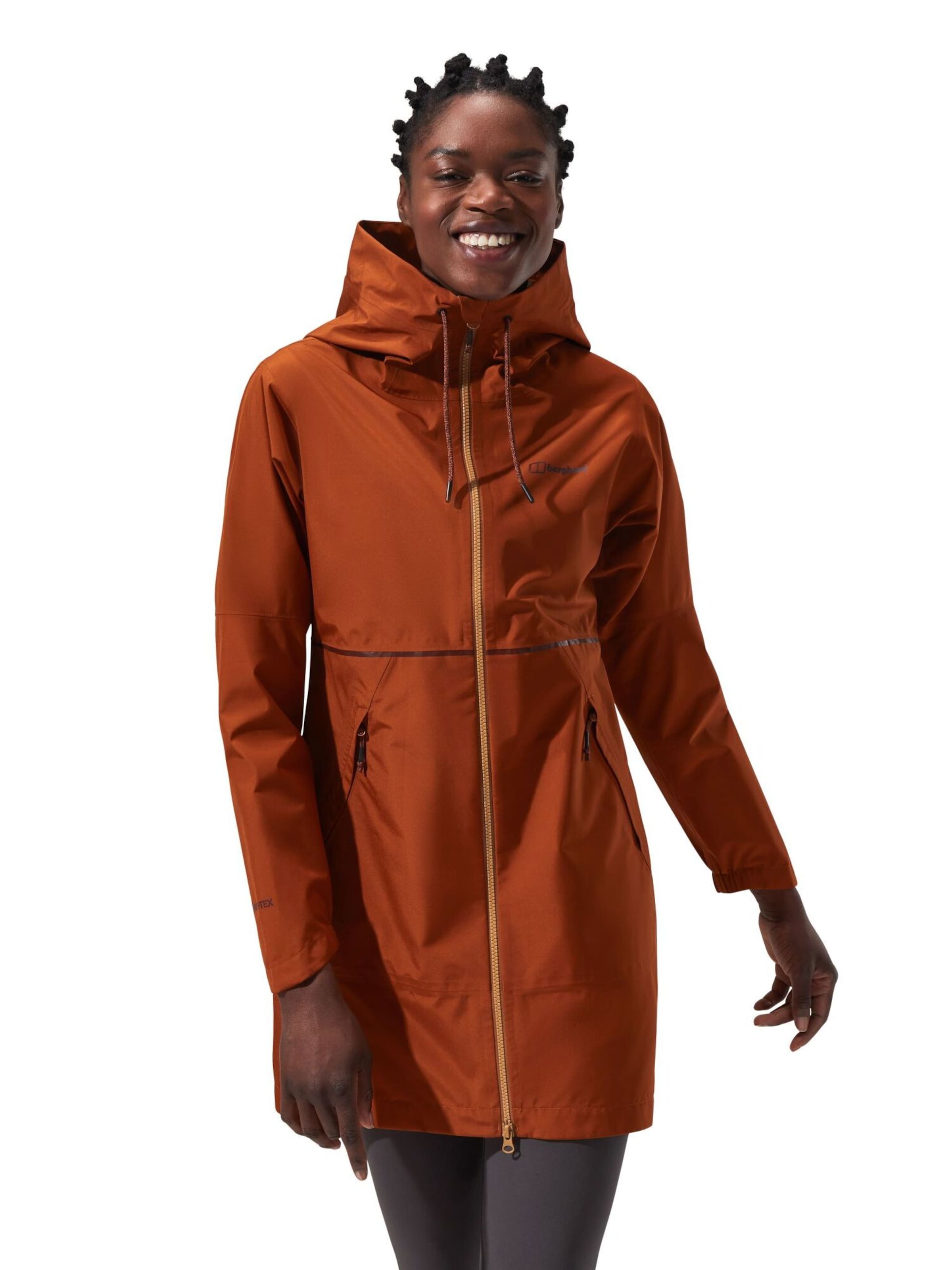 Berghaus Performance Jacket in Brown: front