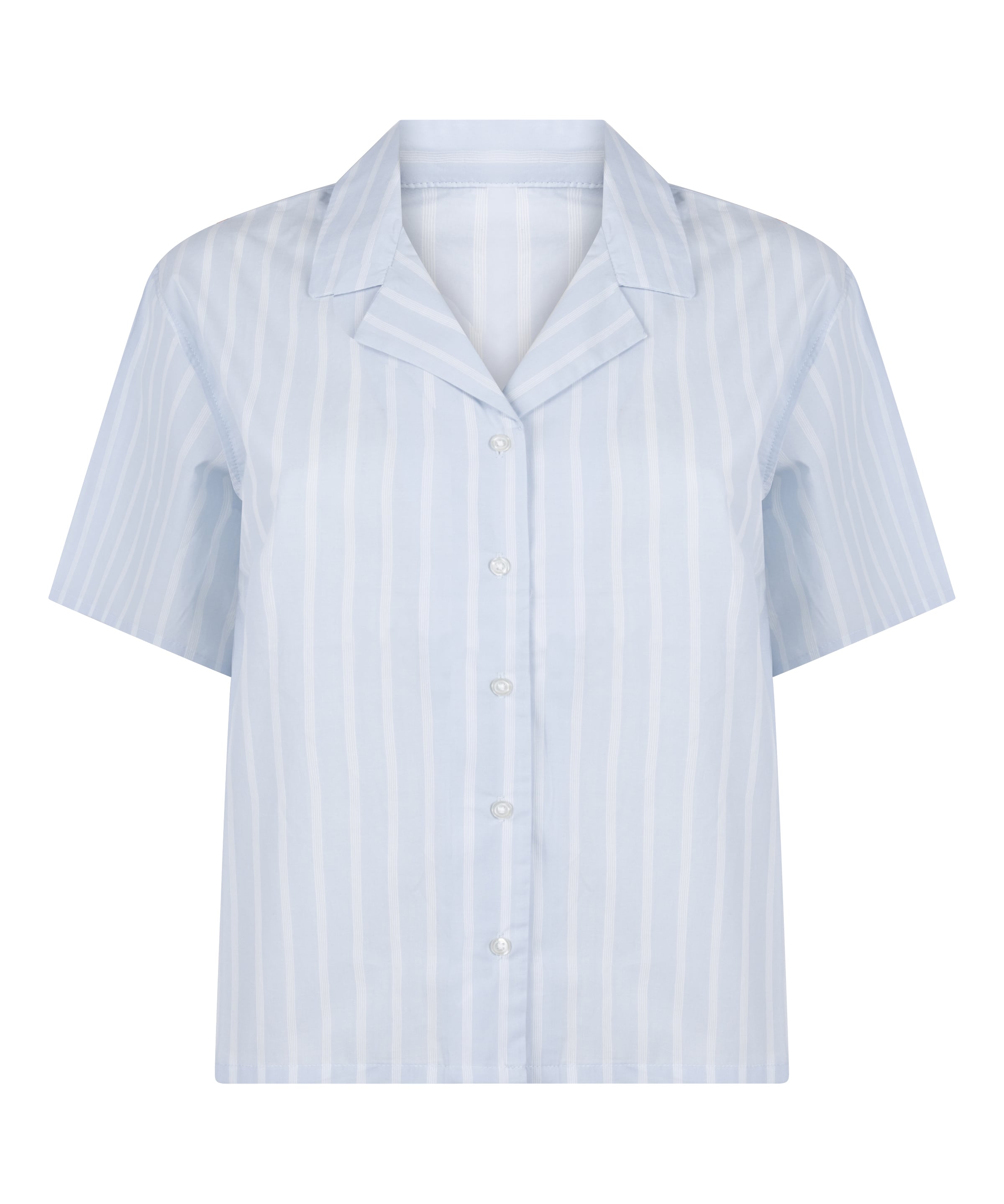 Hunkemöller Schlafshirt in pastellblau / weiß, Produktansicht