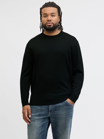JACK & JONES - Jersey en negro: frente