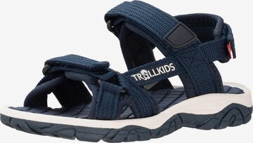 TROLLKIDS Sandals 'Oslofjord' in Blue: front