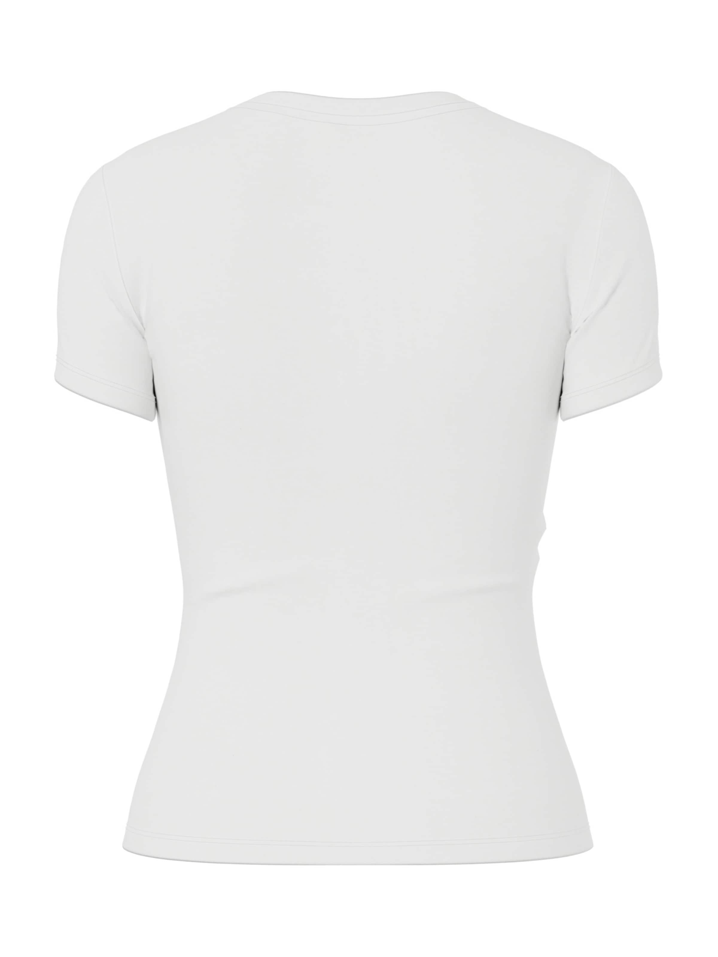 Maglietta 'PCLULA' di PIECES in bianco