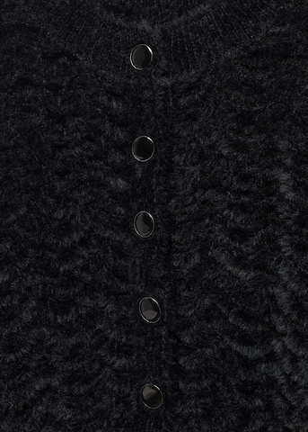 Cardigan 'Gordito' MANGO en noir