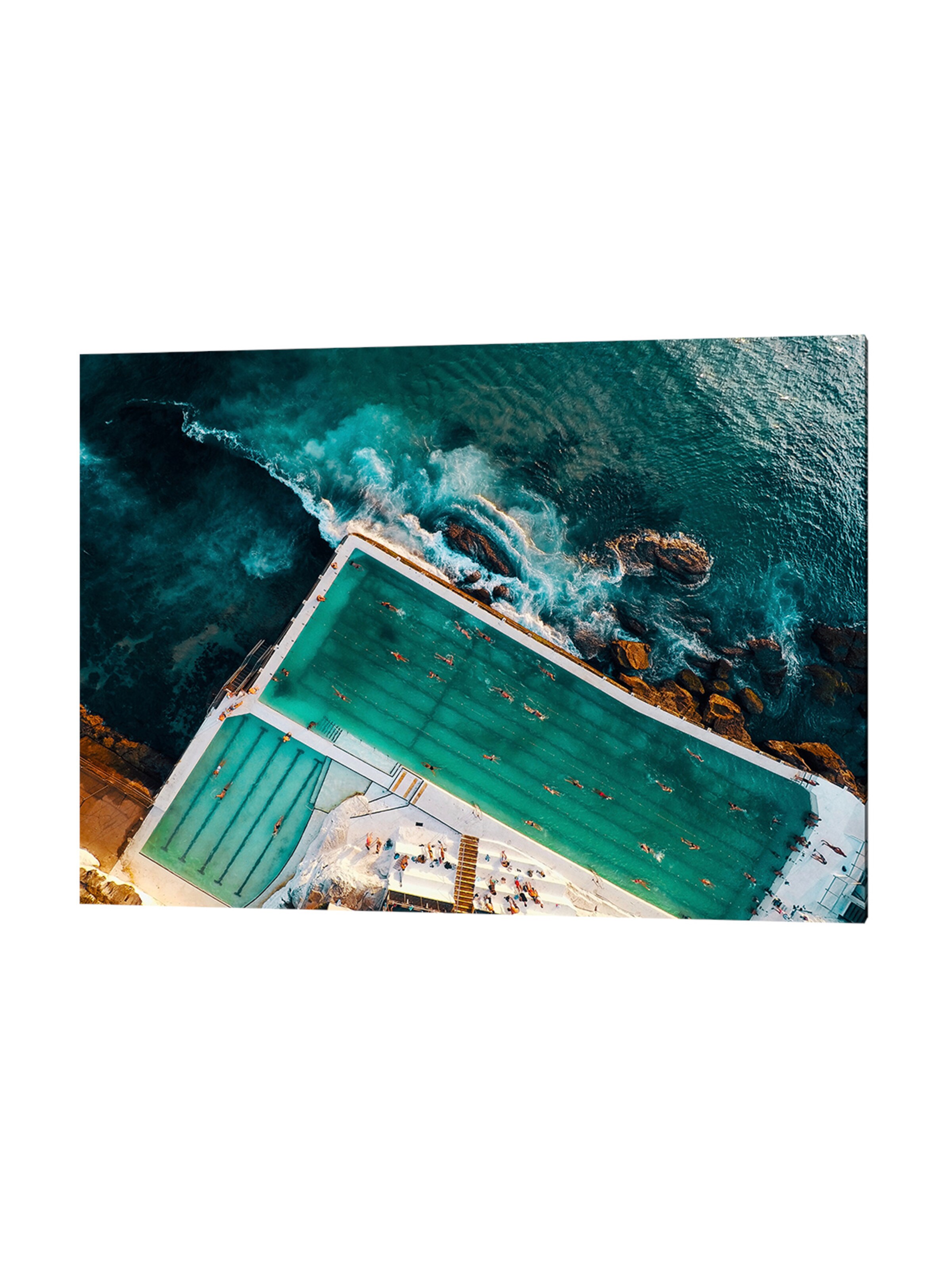 Liv Corday Image 'Ocean Pool' in Grey: front