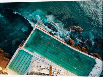 Liv Corday Bild 'Ocean Pool' in Grau: predná strana