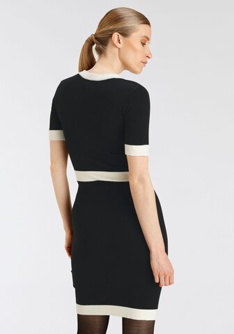 DELMAO Knitted dress in Black