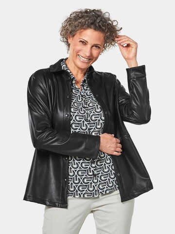 Goldner Blouse in Zwart: voorkant