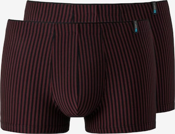 SCHIESSER Boxershorts 'Long Life Soft' in Rood: voorkant
