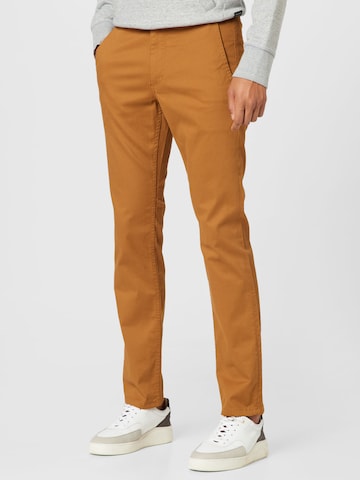 Dockers Slimfit Chinobukse 'ALPHA' i oransje: forside