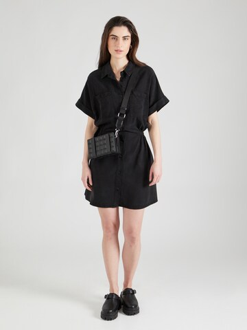 LTB Shirt Dress 'ROKEDE' in Black: front