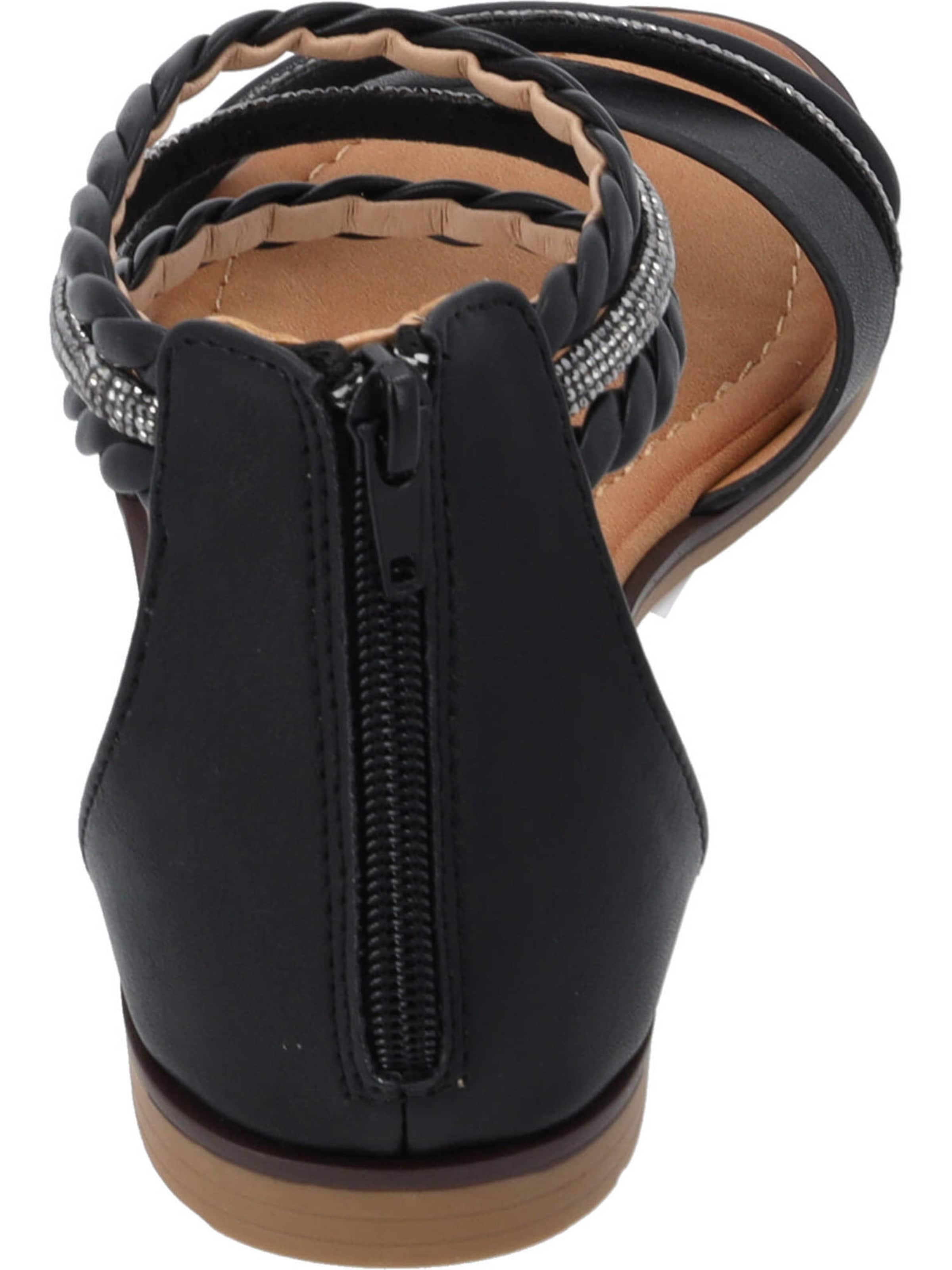 Palado Sandalen met riem 'Chritina' in Zwart