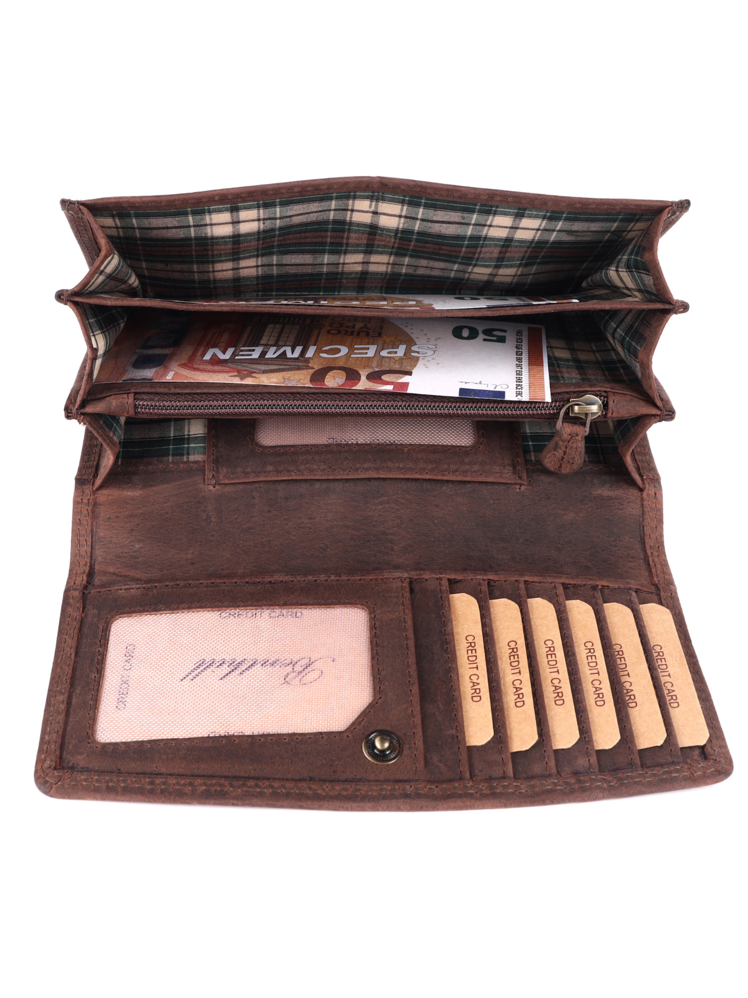 Benthill Wallet in Brown