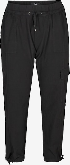 Zizzi Pantalon 'Jeasy' en noir, Vue avec produit