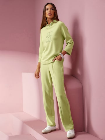 regular Pantaloni 'Ganz' di heine in verde