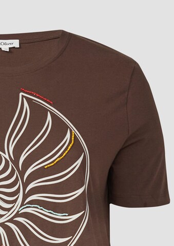 T-shirt s.Oliver en marron