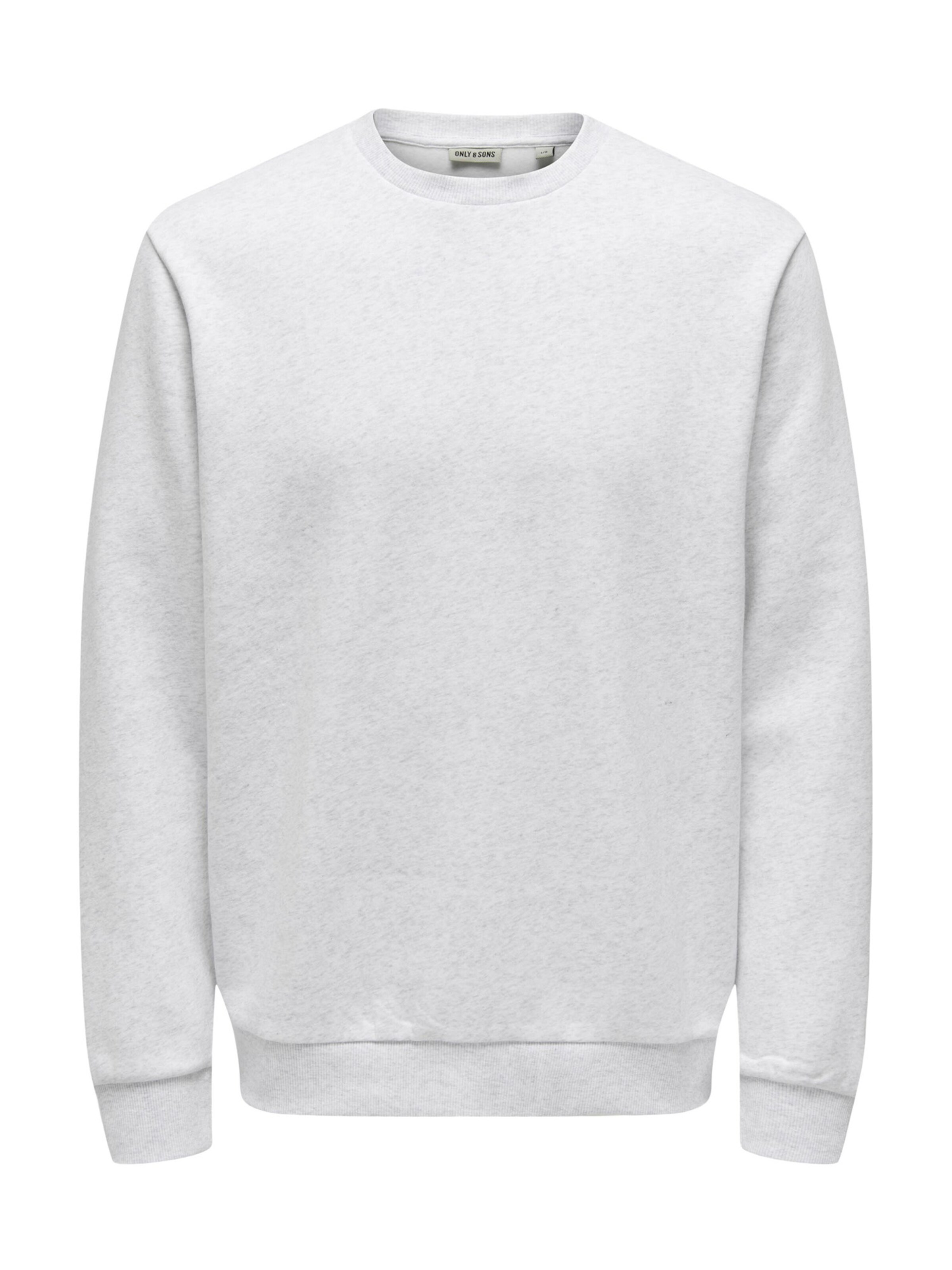 Only & Sons Sweatshirt 'ONSCeres' in Weiß: Vorderseite