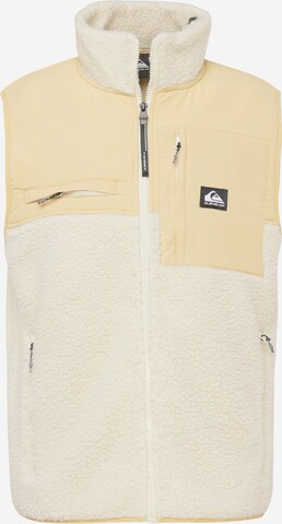 Gilet sportivo di QUIKSILVER in beige: frontale