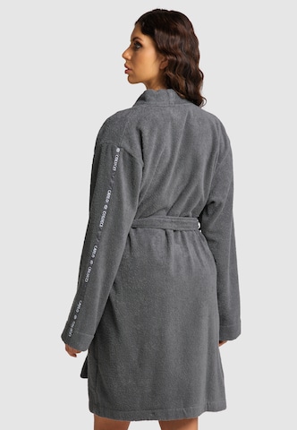 Carlo Colucci Short Bathrobe in Grey