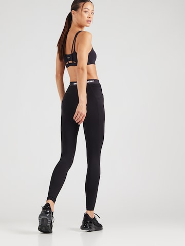 juoda DKNY Performance Siauras Sportinės kelnės