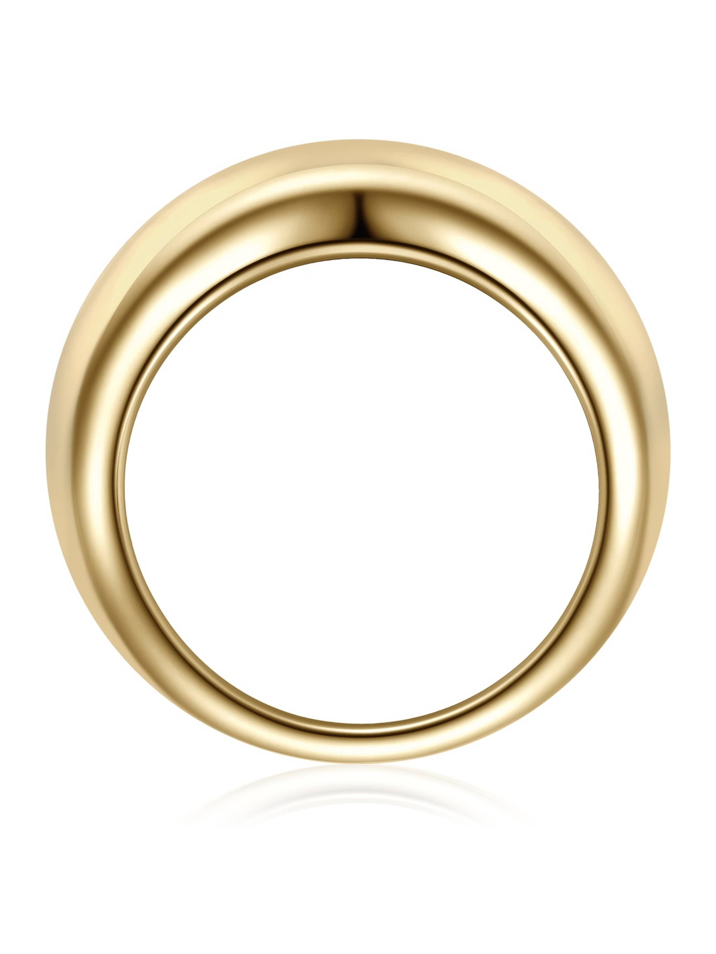 Yokoamii Ring in Gold: front