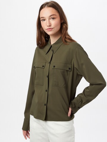 DRYKORN Blouse 'BEREA' in Green: front
