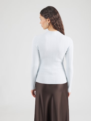 Calvin Klein Jeans Svetr – modrá: zadní strana