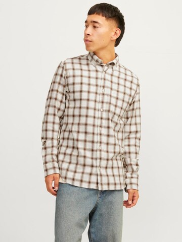 Comfort fit Camicia 'JPRBLUBrook' di JACK & JONES in bianco: frontale