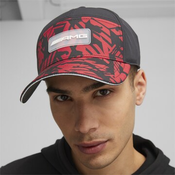 PUMA Athletic Cap in Black: front