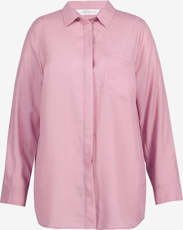 Studio Untold Blouse in Roze: voorkant