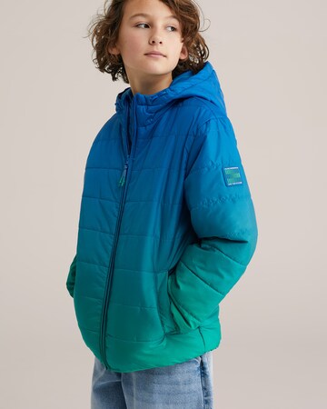 Veste mi-saison WE Fashion en vert : devant