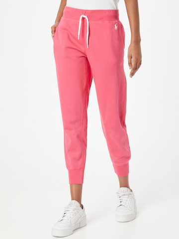 Polo Ralph Lauren Zúžený Kalhoty – pink: přední strana
