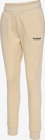 Effilé Pantalon Hummel en beige