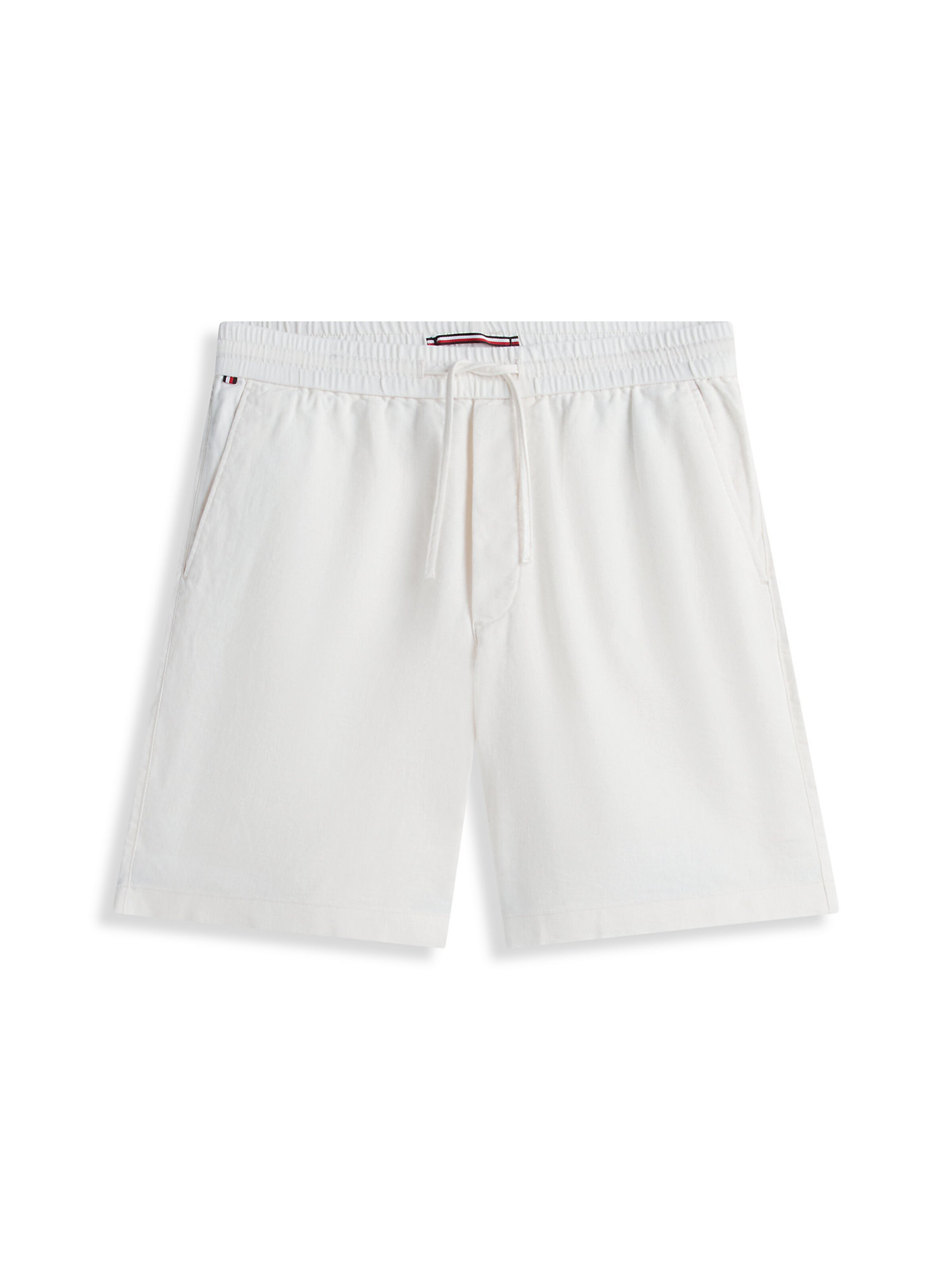 TOMMY HILFIGER Loose fit Pants in White: front