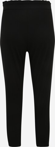 JDY Petite Regular Pleat-Front Pants 'CATIA' in Black