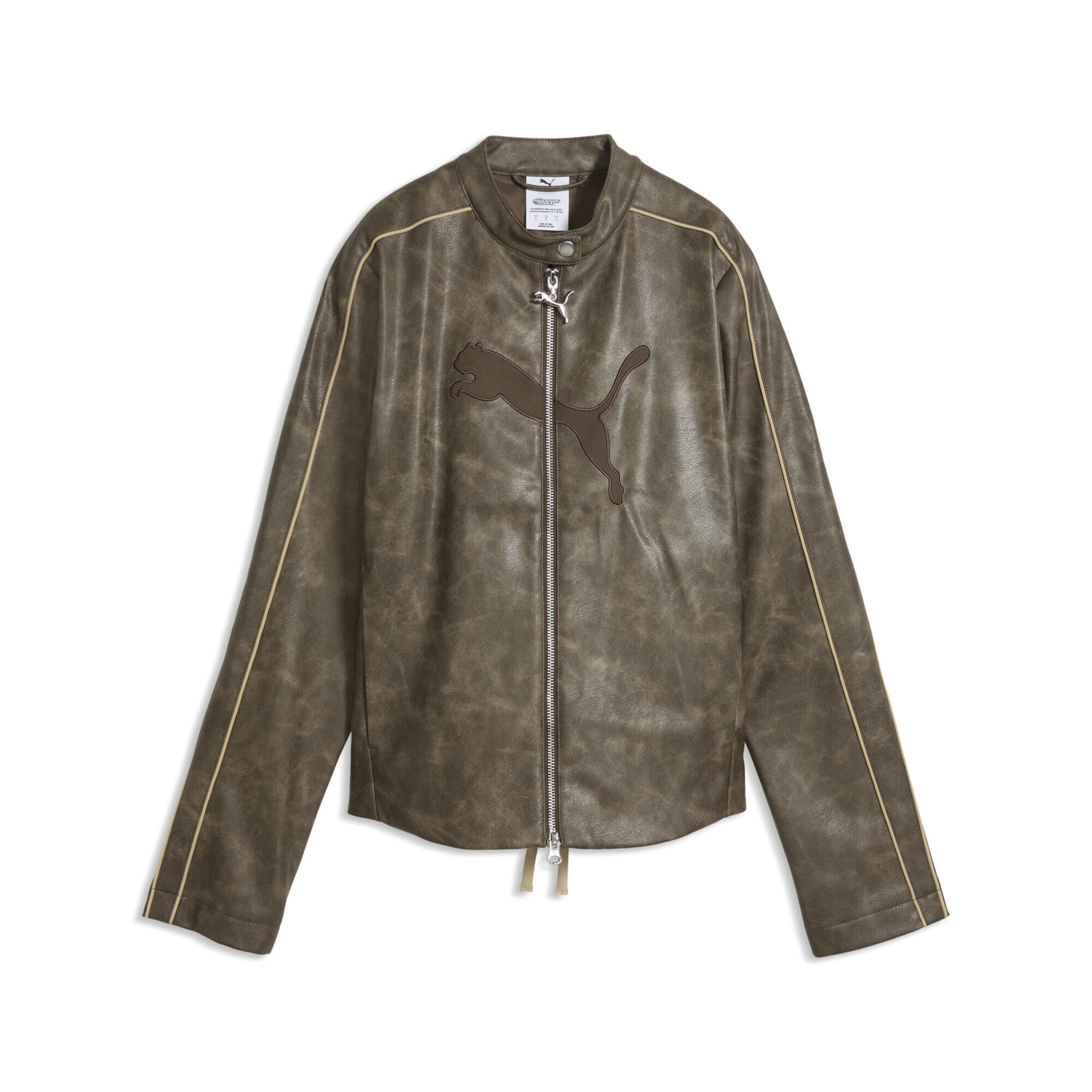 PUMA Jacke 'POWERPUFF' in XXS in schoko, Produktansicht