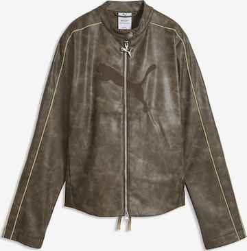 PUMA Between-Season Jacket 'POWERPUFF' in Brown: front