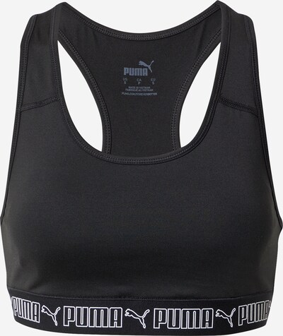 PUMA Sportovní podprsenka - černá / bílá, Produkt