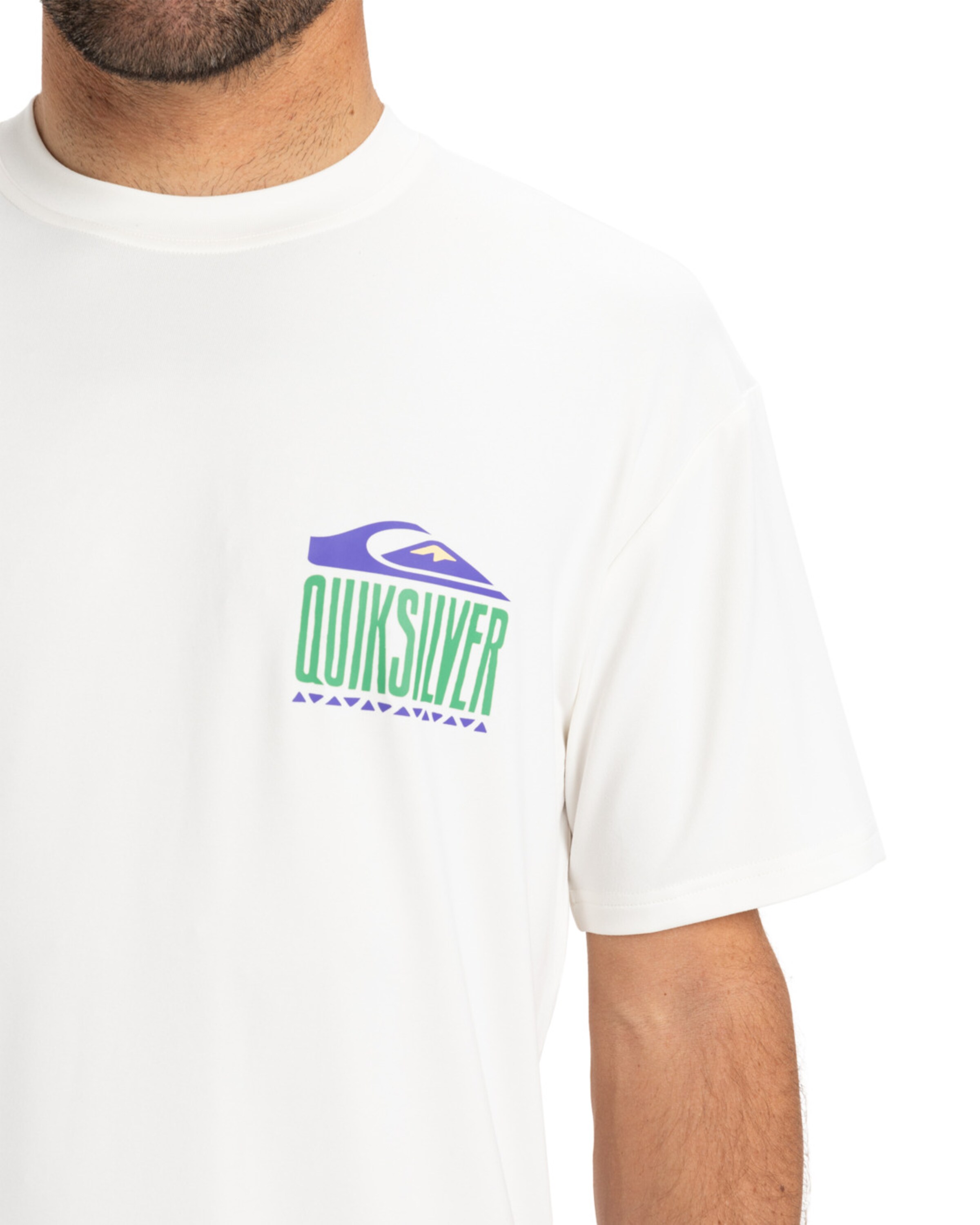 T-Shirt fonctionnel 'Everyday' QUIKSILVER en blanc