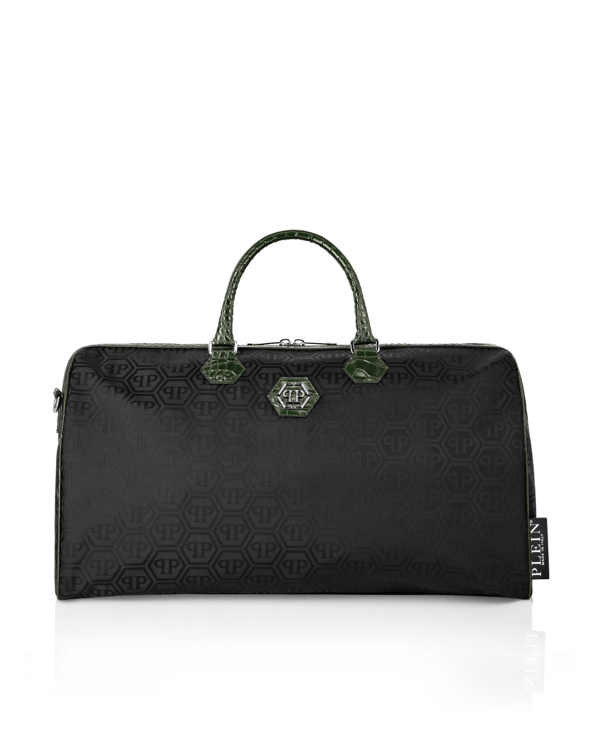 Philipp Plein - Bolso de hombro en negro: frente