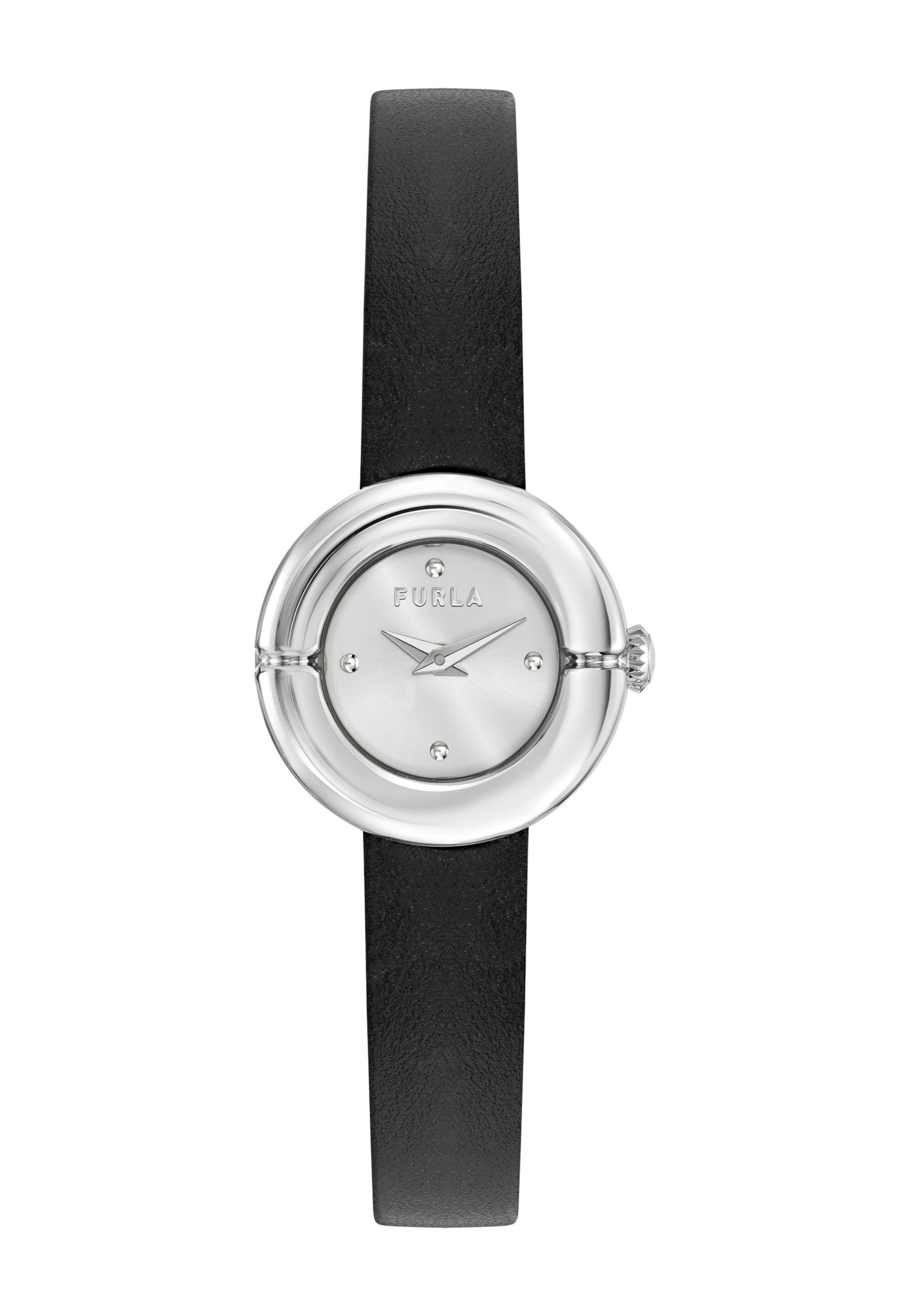 FURLA Uhr 'MIASFERA ICONIC' in Schwarz: Vorderseite