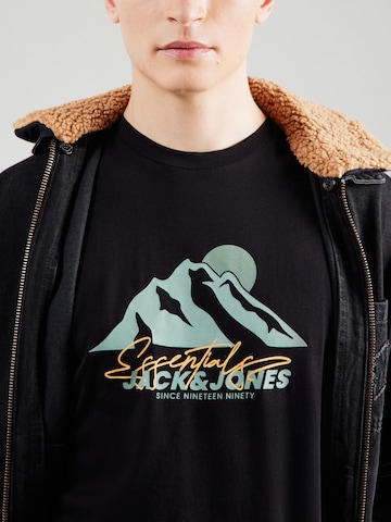 Maglietta 'JJSUN' di JACK & JONES in nero