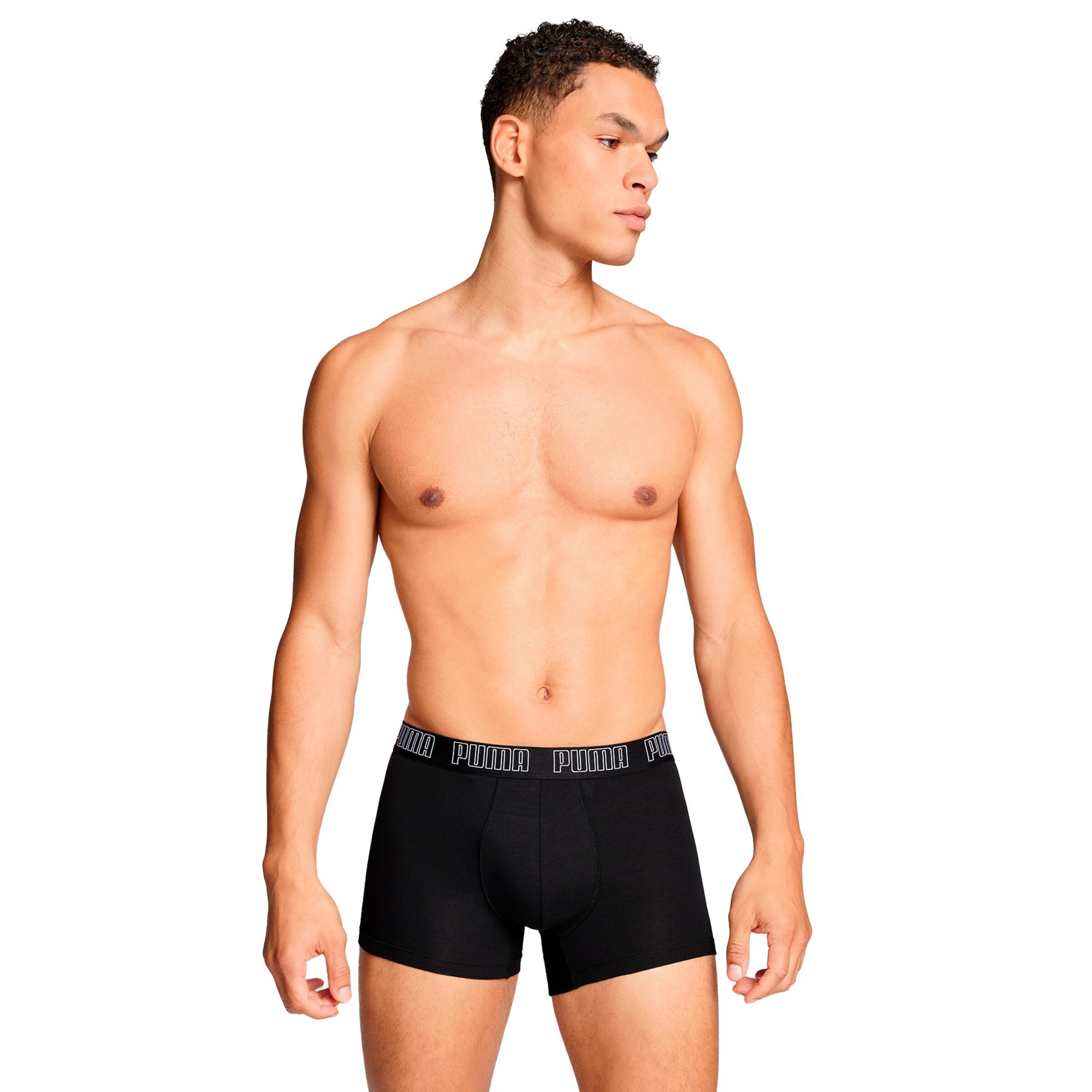 PUMA Bokserki w kolorze szary: przód